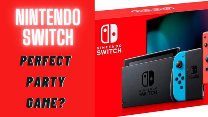 Amazon.com: Nintendo Switch with Neon Blue and Neon Red Joy
